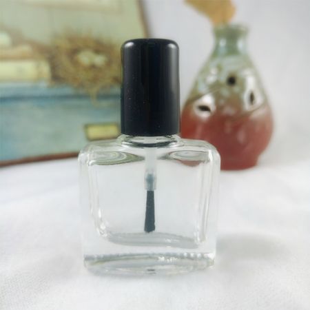 Square Nail Polish Glass Bottle